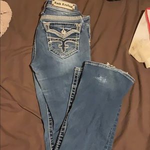 Woman’s rock revival jeans